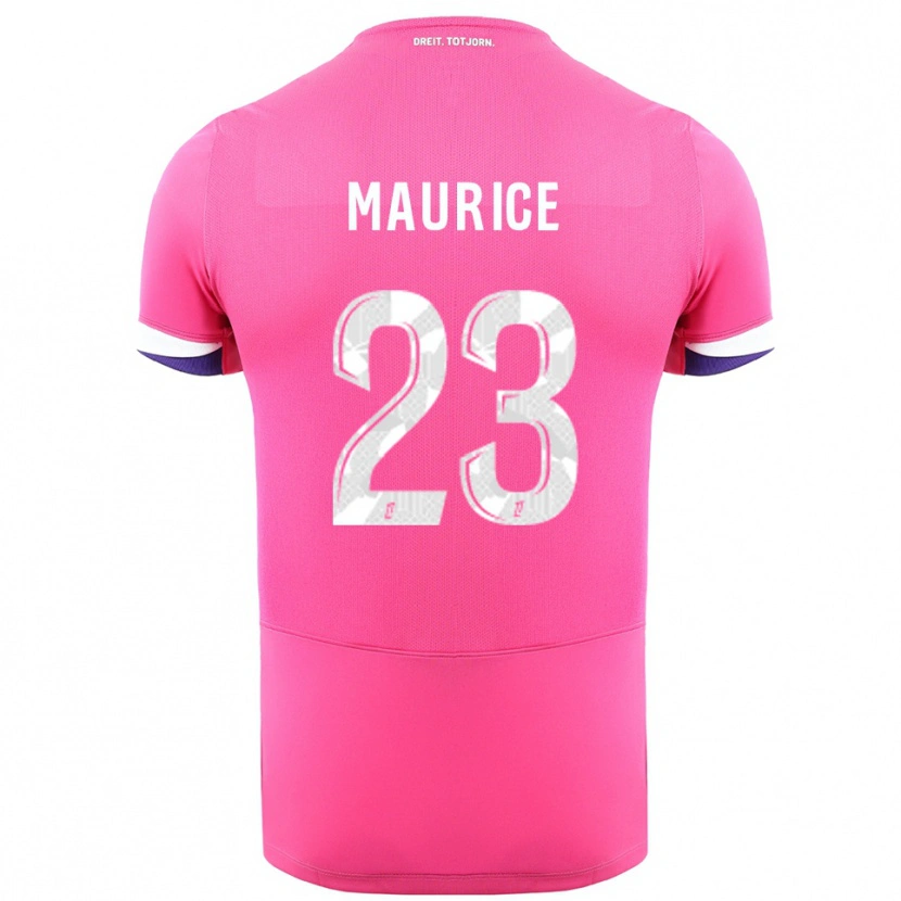 Danxen Heren Sandra Maurice #23 Roze Wit Uitshirt Uittenue 2025/26 T-Shirt
