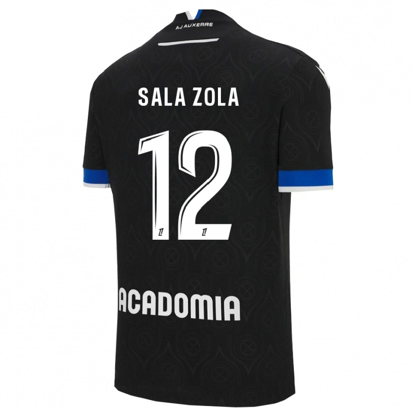 Danxen Heren Benaja Sala Zola #12 Zwart Wit Uitshirt Uittenue 2025/26 T-Shirt