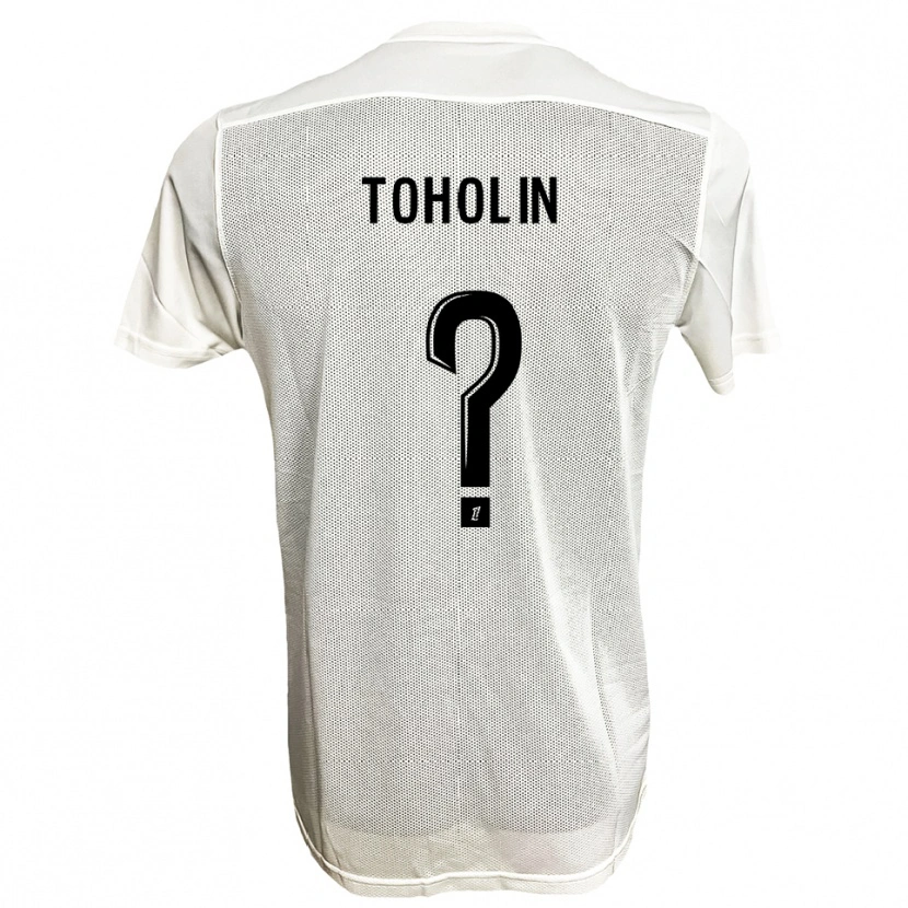 Danxen Heren Haris Toholin #0 Zwart Wit Uitshirt Uittenue 2025/26 T-Shirt
