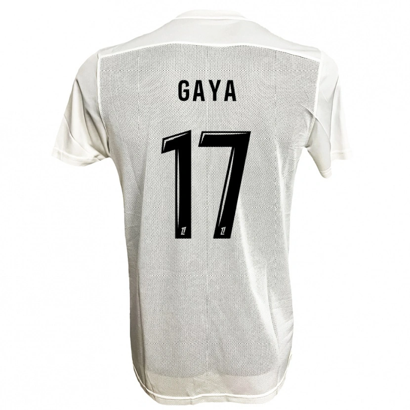 Danxen Heren Yacine Gaya #17 Zwart Wit Uitshirt Uittenue 2025/26 T-Shirt