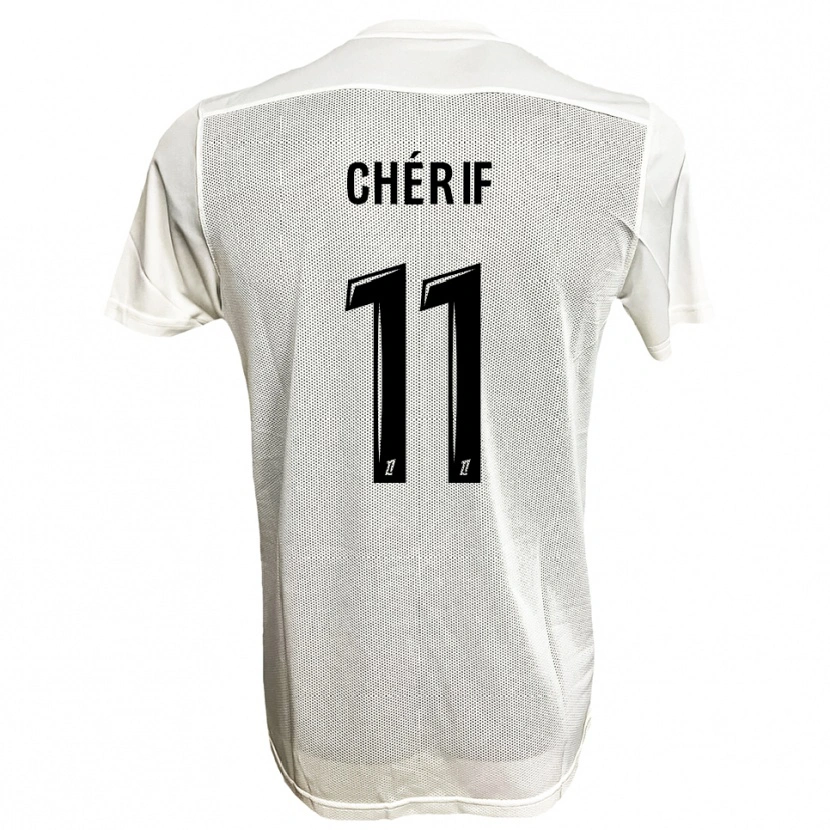 Danxen Heren Sidiki Chérif #11 Zwart Wit Uitshirt Uittenue 2025/26 T-Shirt