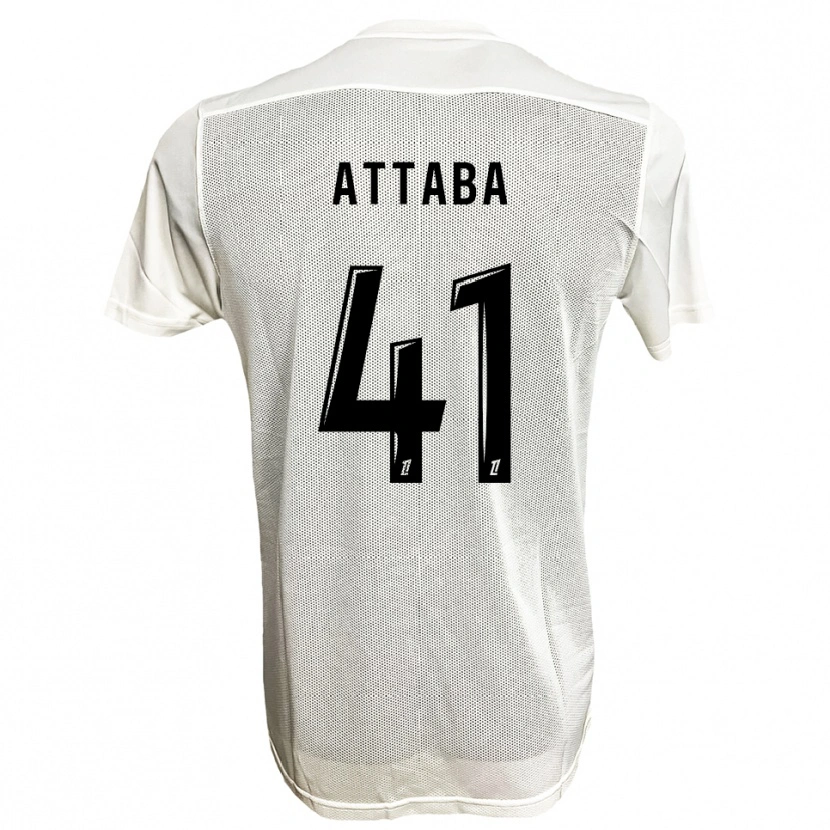 Danxen Heren Sofian Attaba #41 Zwart Wit Uitshirt Uittenue 2025/26 T-Shirt