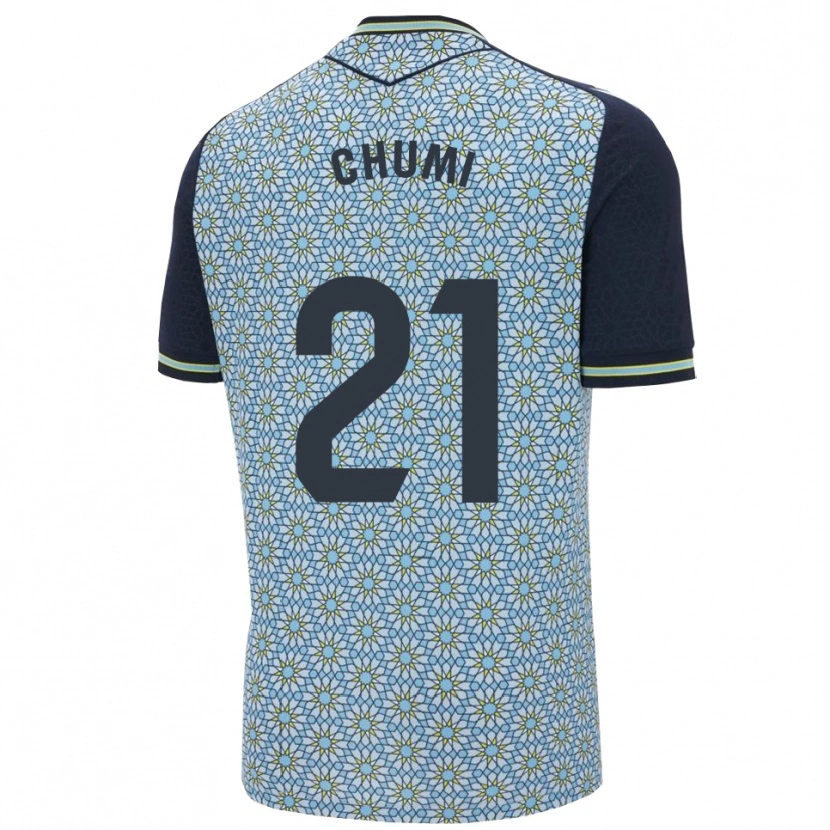 Danxen Heren Chumi #21 Blauw Marineblauw Uitshirt Uittenue 2025/26 T-Shirt