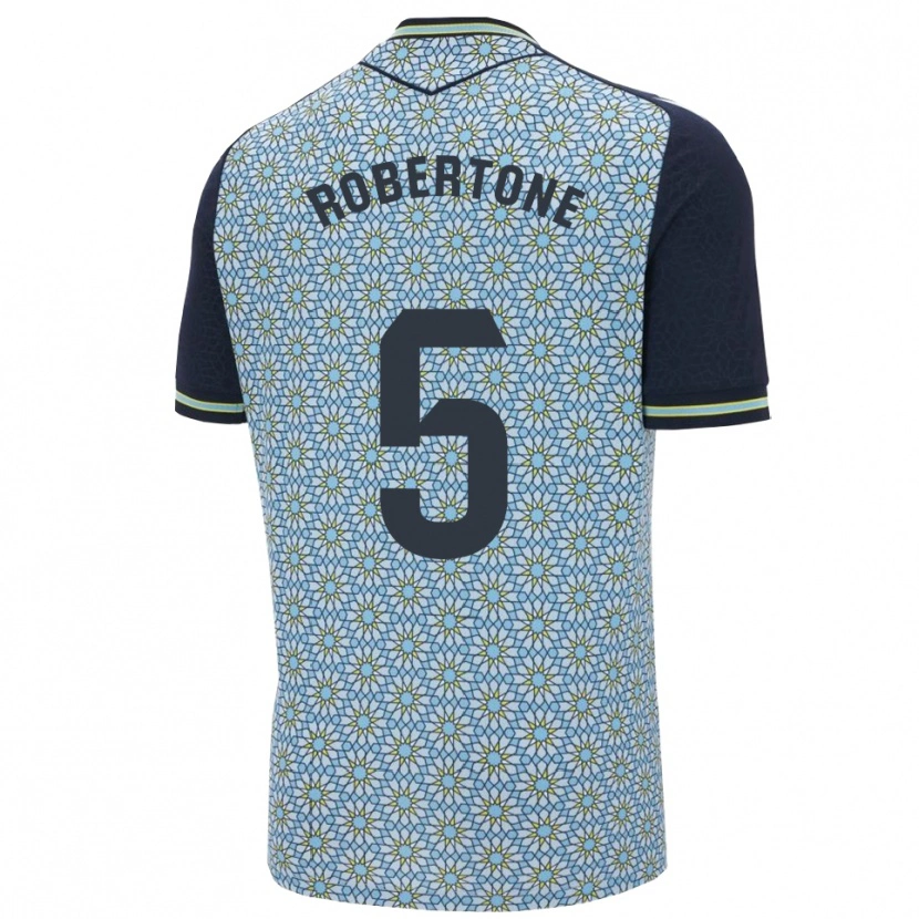 Danxen Heren Lucas Robertone #5 Blauw Marineblauw Uitshirt Uittenue 2025/26 T-Shirt