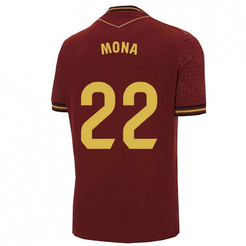 Danxen Heren Patricia Bralo Morillo #22 Bordeaux Goud Uitshirt Uittenue 2025/26 T-Shirt