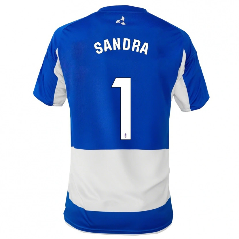 Danxen Heren Sandra #1 Blauw Wit Uitshirt Uittenue 2025/26 T-Shirt