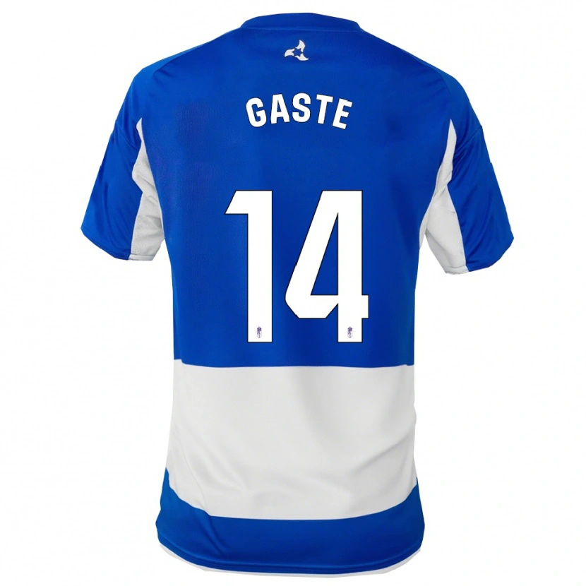 Danxen Heren Gaste #14 Blauw Wit Uitshirt Uittenue 2025/26 T-Shirt