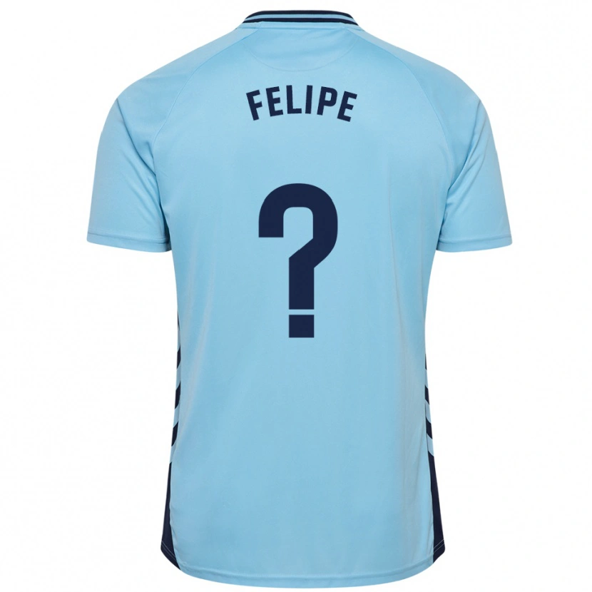 Danxen Heren Amai Felipe #0 Hemelsblauw Uitshirt Uittenue 2025/26 T-Shirt