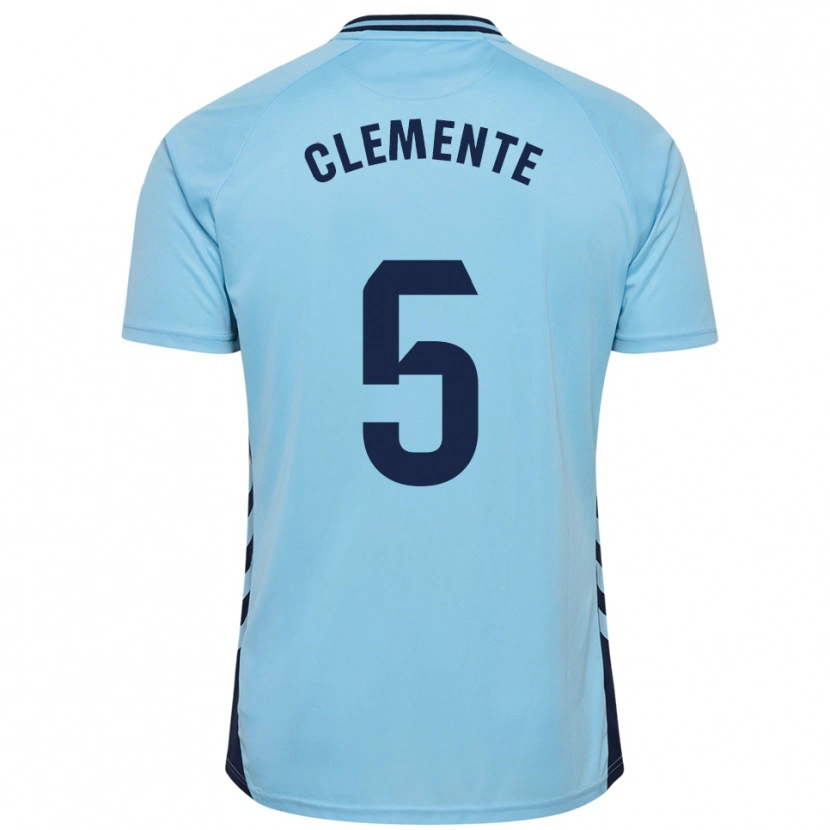 Danxen Heren Enrique Clemente #5 Hemelsblauw Uitshirt Uittenue 2025/26 T-Shirt