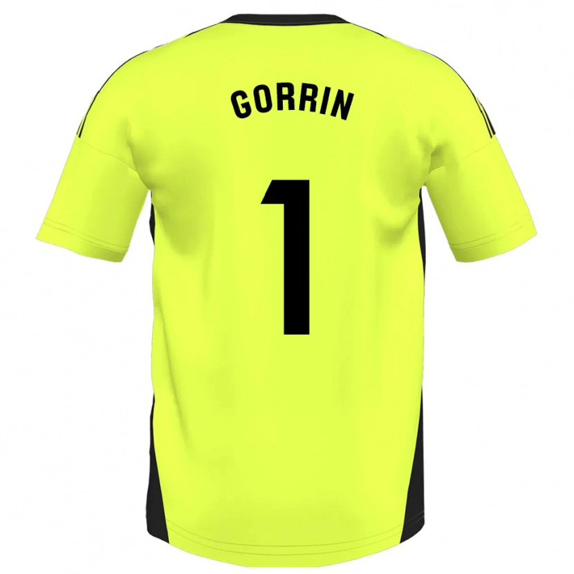 Danxen Heren Ale Gorrin #1 Fluorescerend Geel Uitshirt Uittenue 2025/26 T-Shirt