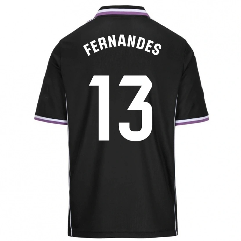 Danxen Heren Guilherme Fernandes #13 Paars Zwart Uitshirt Uittenue 2025/26 T-Shirt