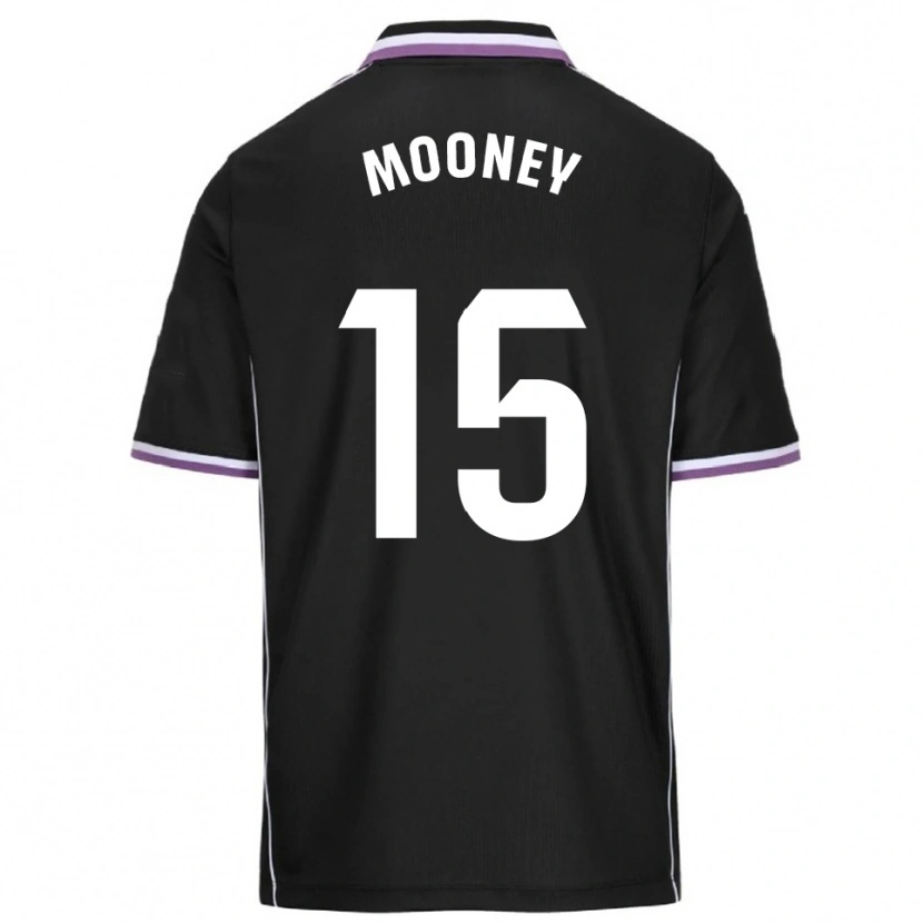 Danxen Heren Fionn Mooney #15 Paars Zwart Uitshirt Uittenue 2025/26 T-Shirt