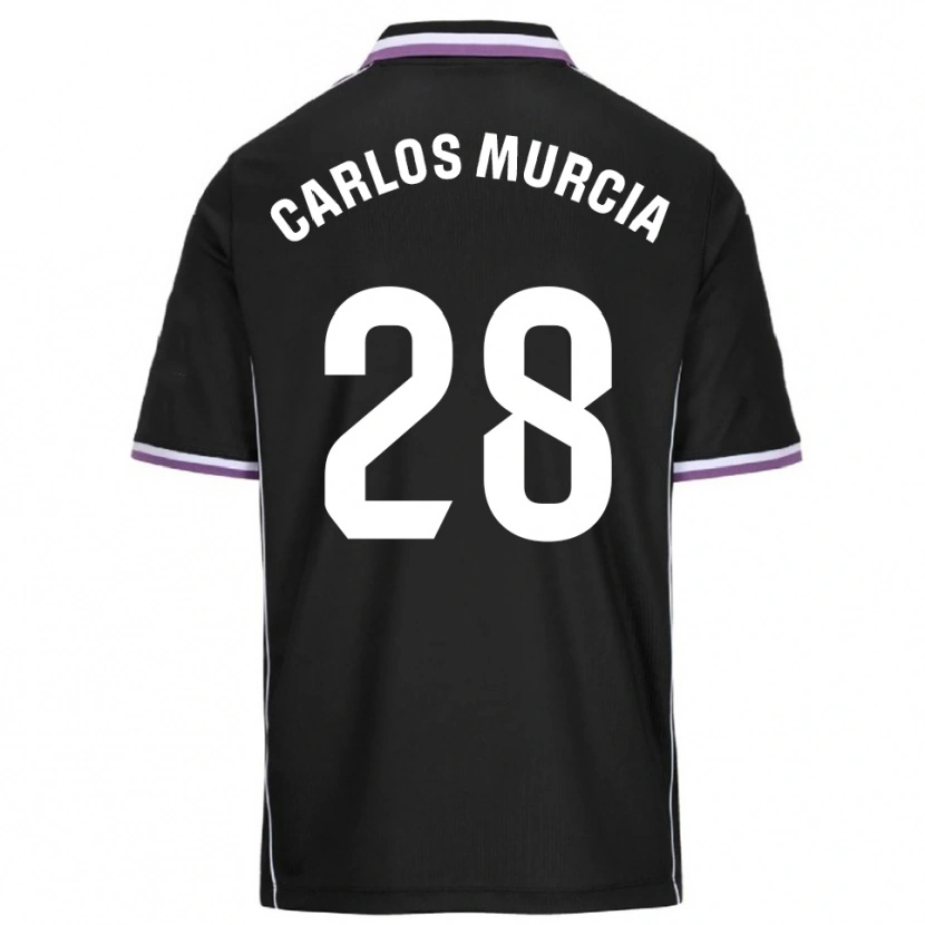 Danxen Heren Juan Carlos Murcia #28 Paars Zwart Uitshirt Uittenue 2025/26 T-Shirt