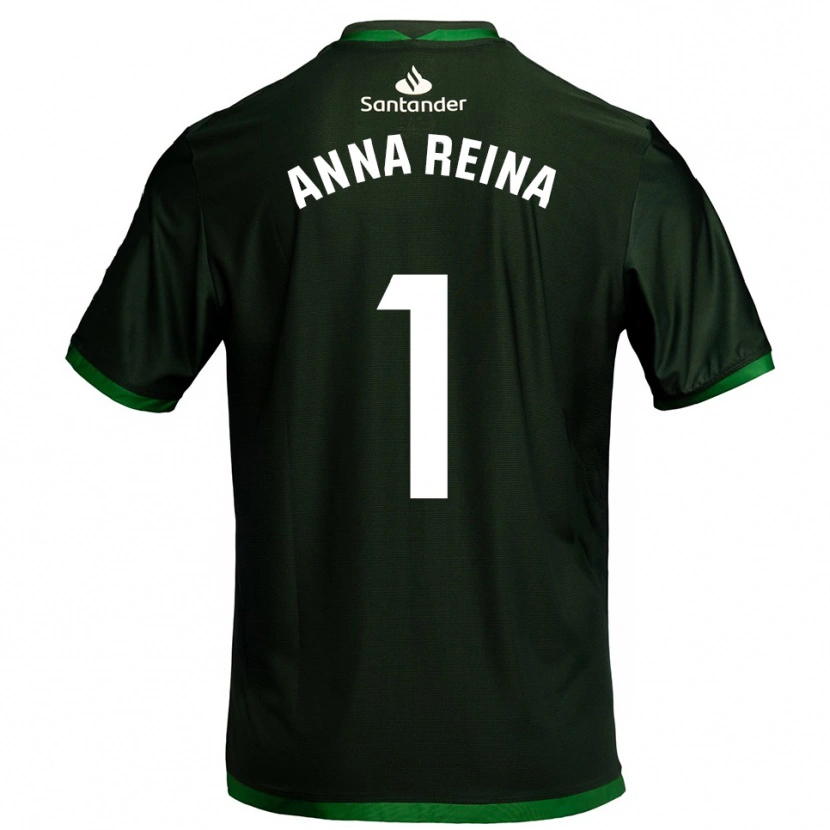 Danxen Heren Anna Reina Toro #1 Donkergroen Uitshirt Uittenue 2025/26 T-Shirt