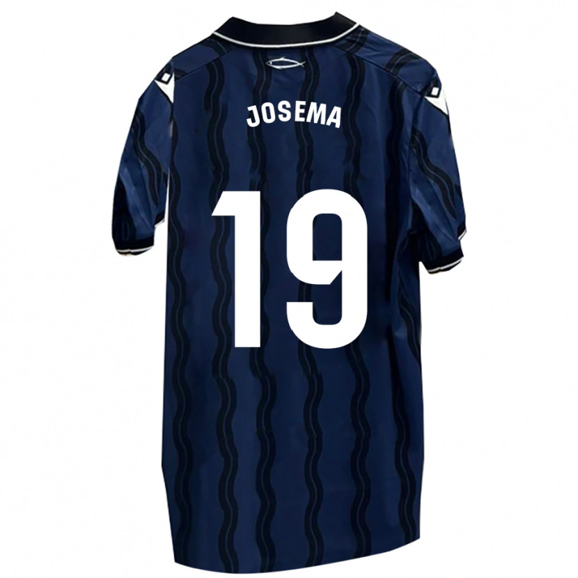 Danxen Heren Josema #19 Donkerblauw Zwart Uitshirt Uittenue 2025/26 T-Shirt