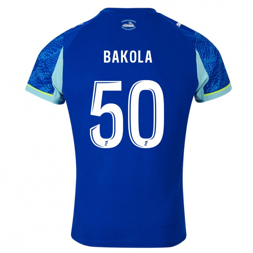 Danxen Heren Darryl Bakola #50 Hemelsblauw Wit Thuisshirt Derde Tenue 2025/26 T-Shirt