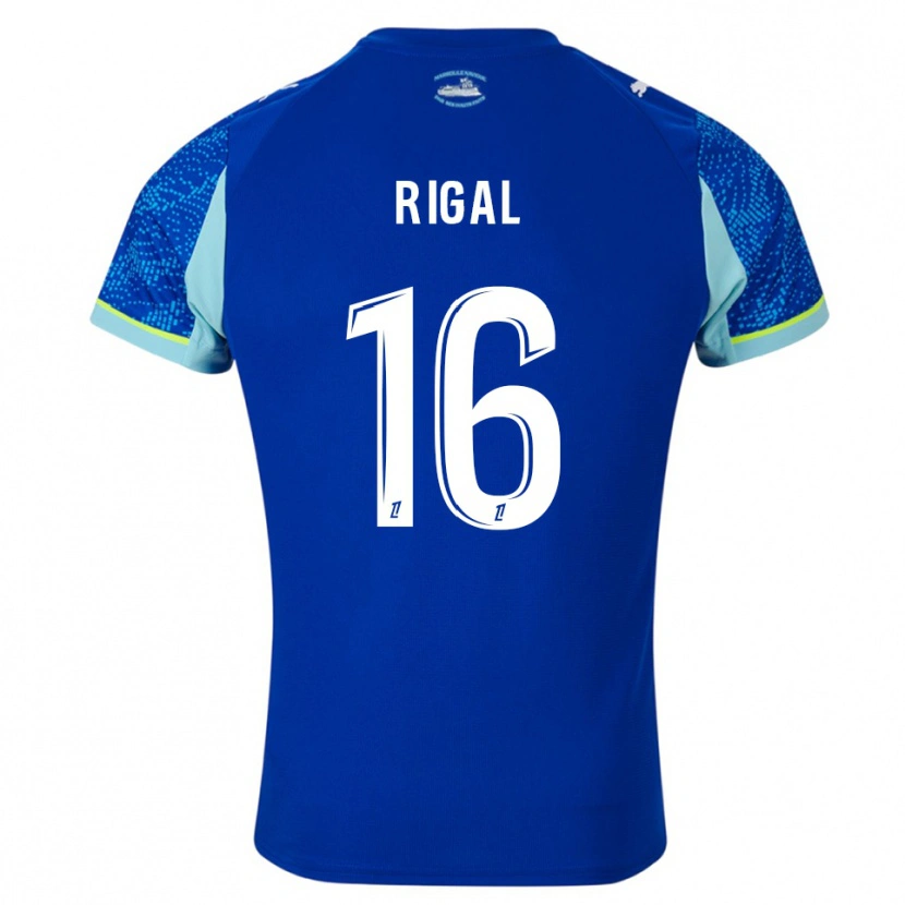 Danxen Heren Pablo Rigal #16 Hemelsblauw Wit Thuisshirt Derde Tenue 2025/26 T-Shirt