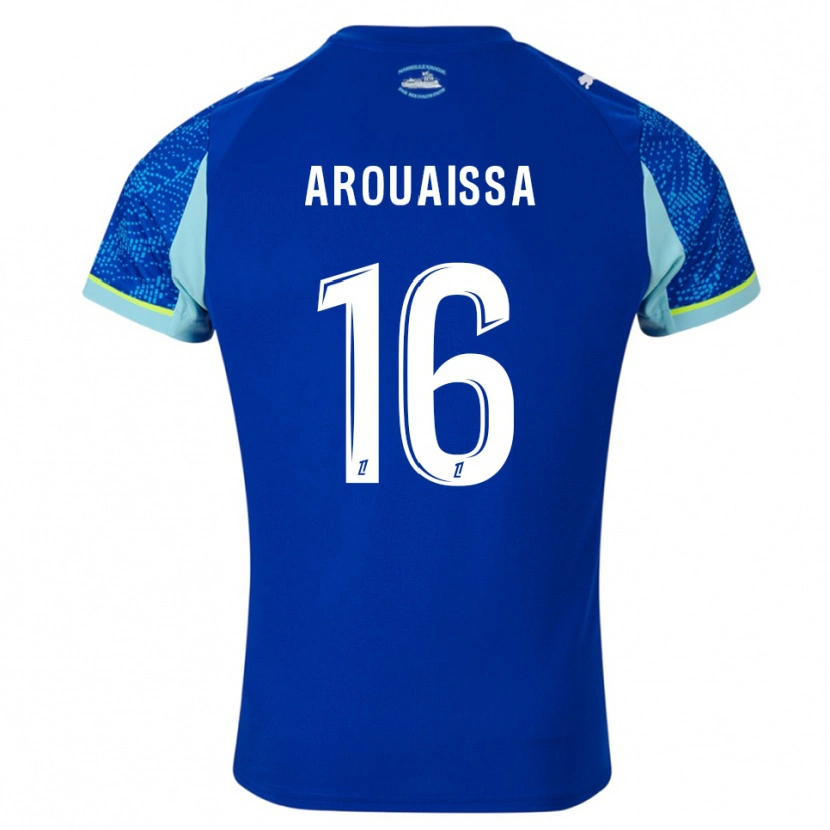 Danxen Heren Ines Arouaissa #16 Hemelsblauw Wit Thuisshirt Derde Tenue 2025/26 T-Shirt