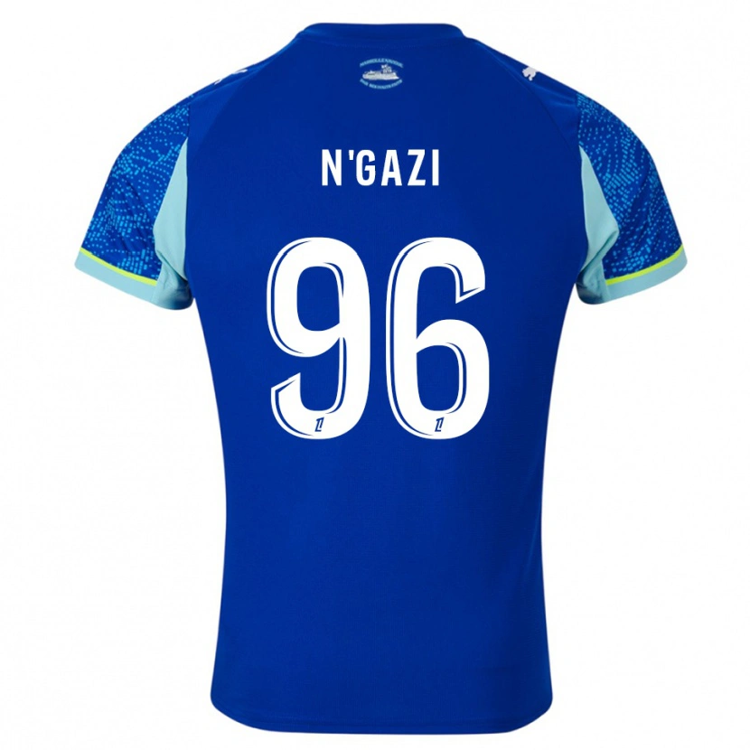 Danxen Heren Chloé N'gazi #96 Hemelsblauw Wit Thuisshirt Derde Tenue 2025/26 T-Shirt
