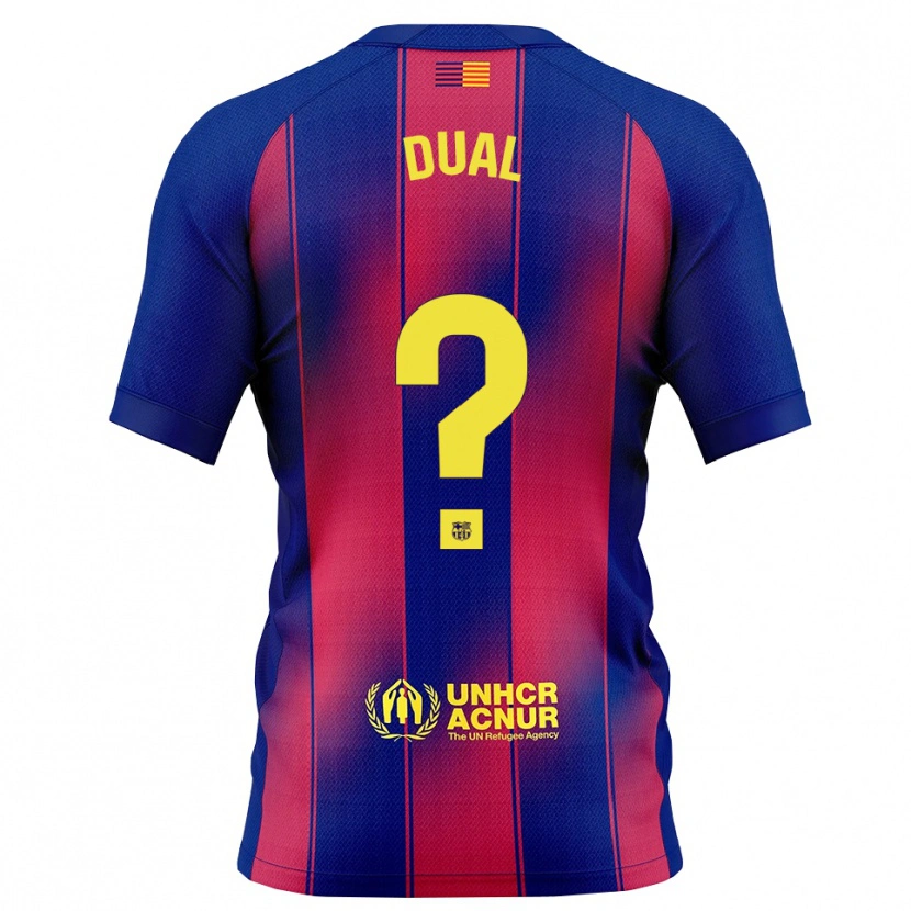 Danxen Dames Wesley Dual #0 Blauw Rood Thuisshirt Thuistenue 2025/26 T-Shirt
