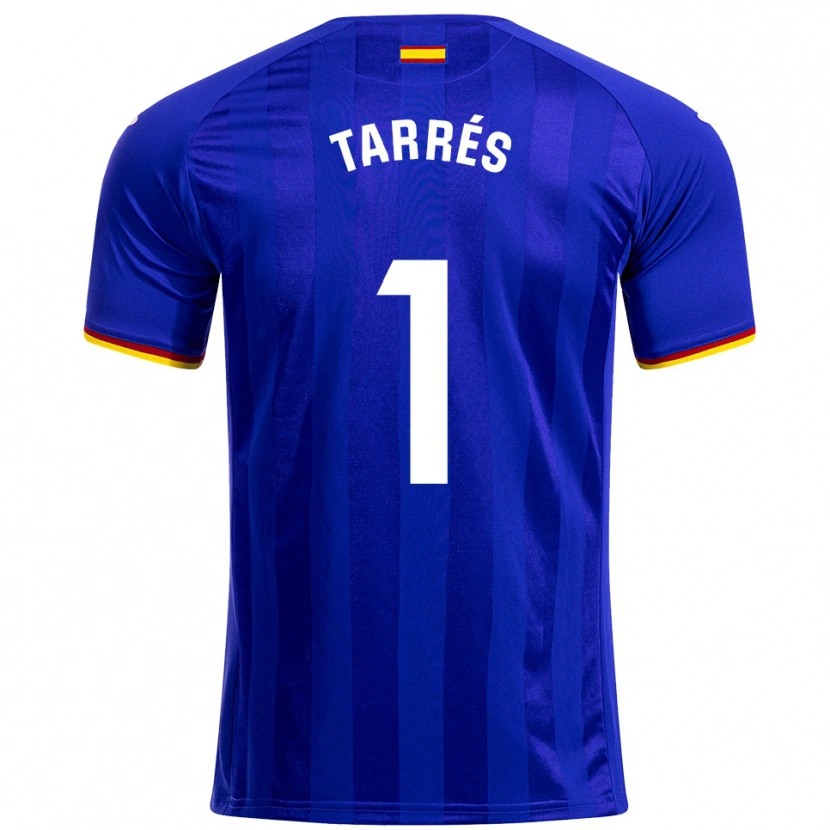 Danxen Dames Lluis Tarrés #1 Blauw Rood Geel Thuisshirt Thuistenue 2025/26 T-Shirt