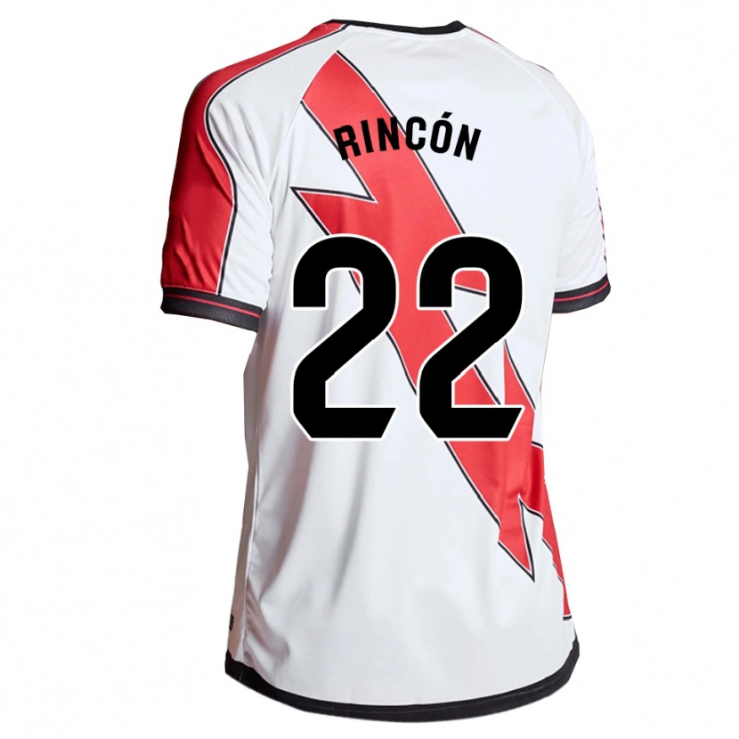 Danxen Dames Cristina Rincon Frances #22 Wit Rood Thuisshirt Thuistenue 2025/26 T-Shirt