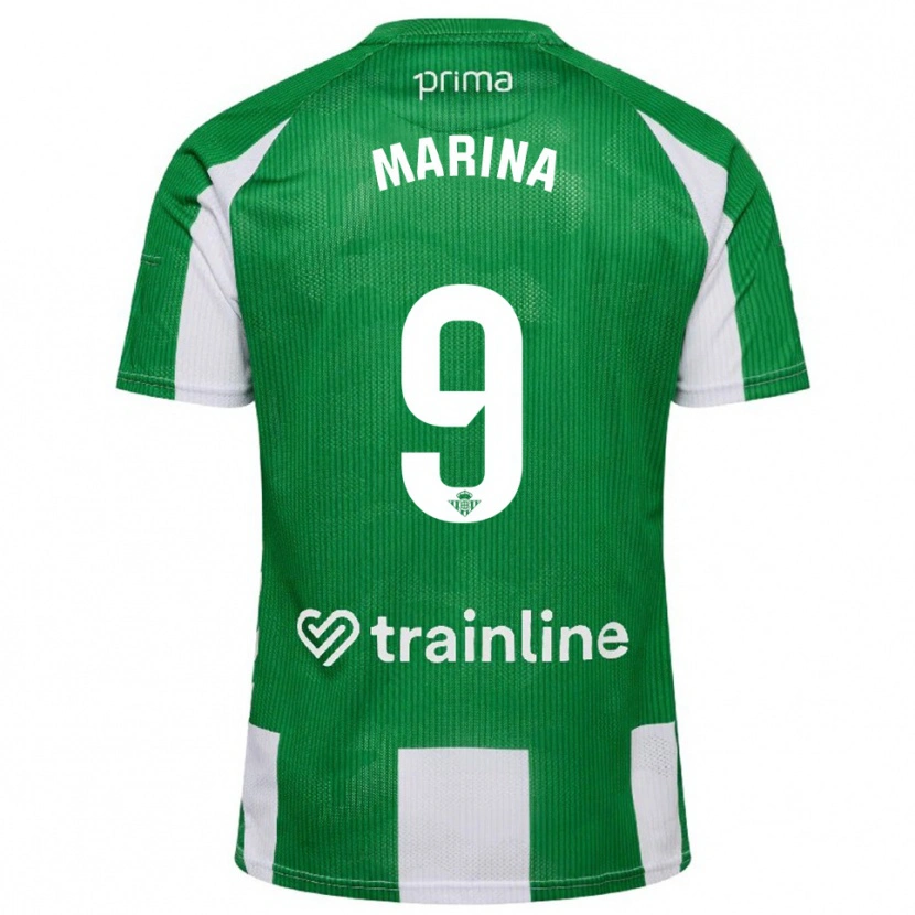 Danxen Dames Rodrigo Marina #9 Groen Wit Thuisshirt Thuistenue 2025/26 T-Shirt