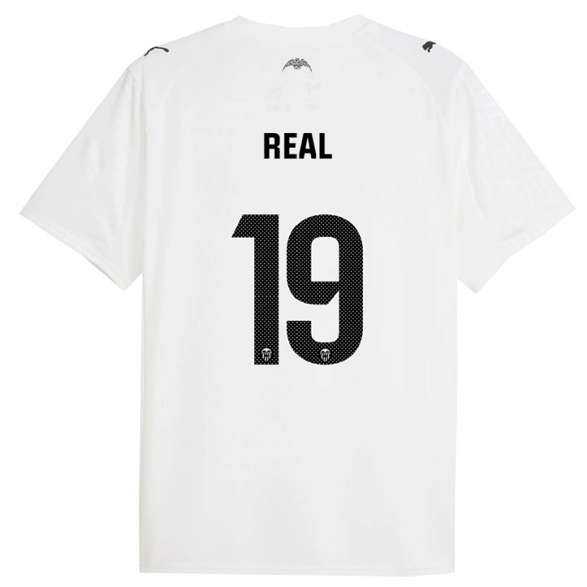 Danxen Dames Kerlly Real #19 Wit Zwart Thuisshirt Thuistenue 2025/26 T-Shirt