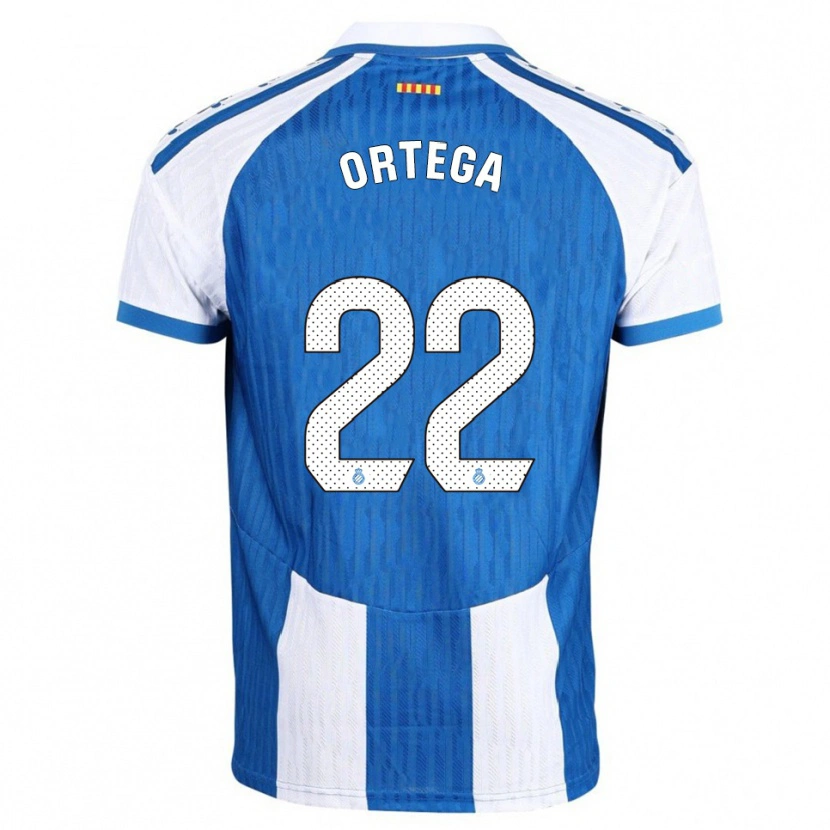 Danxen Dames Ricard Ortega #22 Blauw Wit Thuisshirt Thuistenue 2025/26 T-Shirt