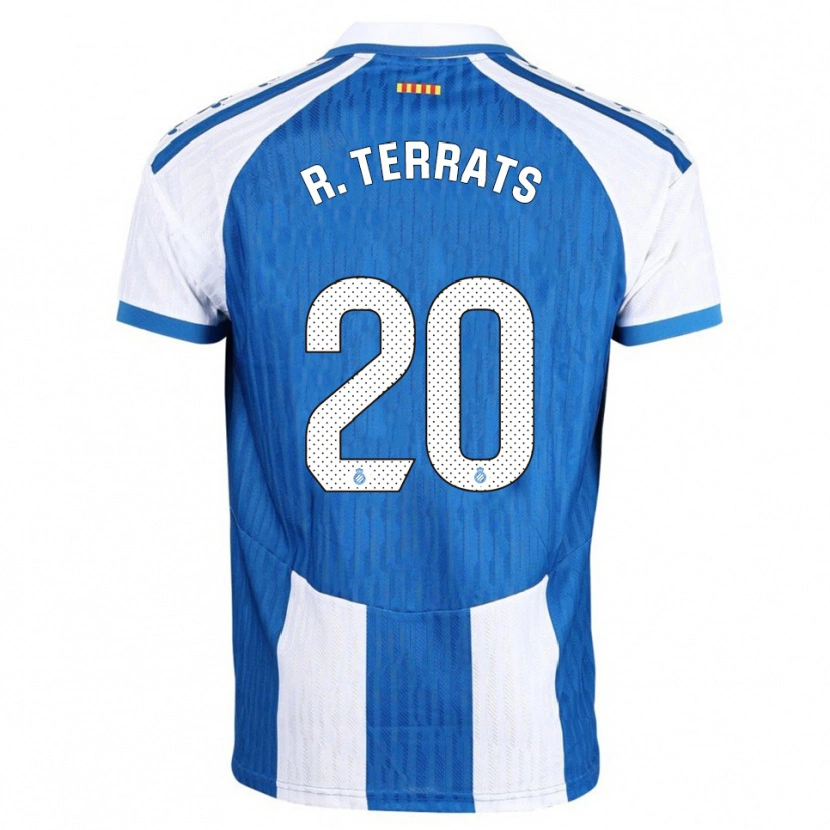 Danxen Dames Ramón Terrats #20 Blauw Wit Thuisshirt Thuistenue 2025/26 T-Shirt