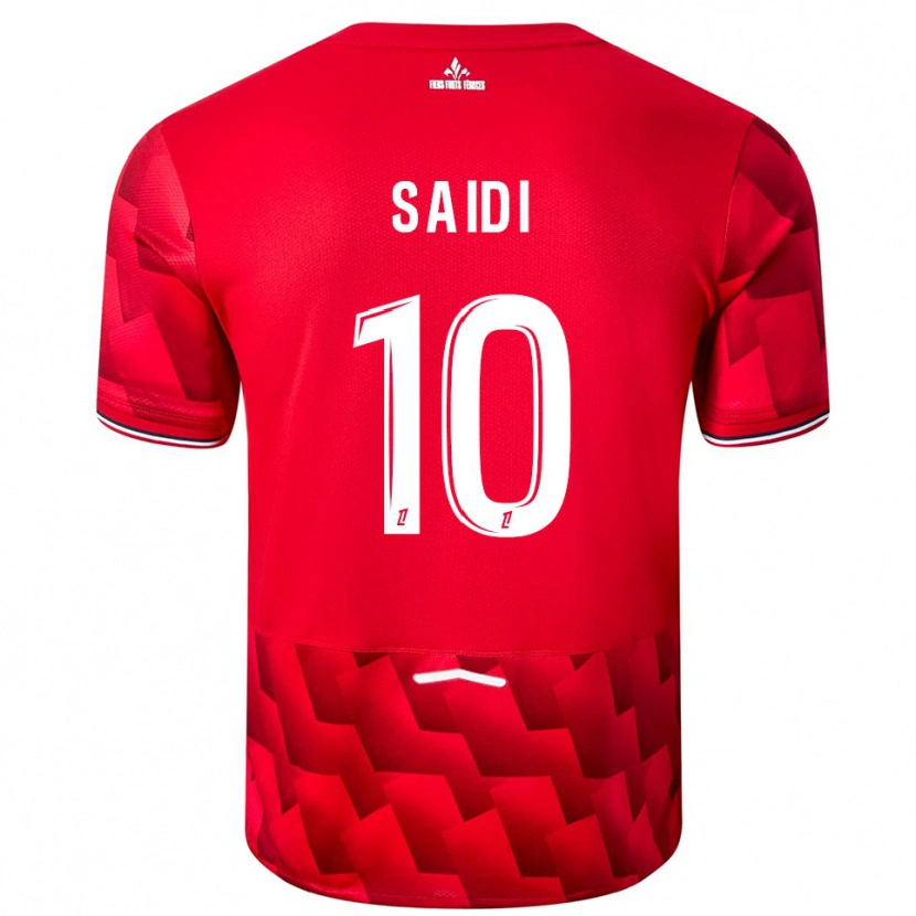 Danxen Dames Rachel Saidi #10 Rood Wit Thuisshirt Thuistenue 2025/26 T-Shirt