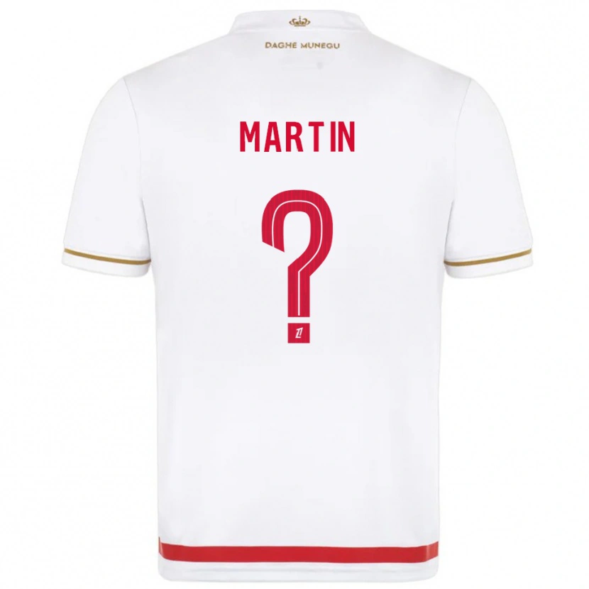 Danxen Dames Logan Martin #0 Rood Wit Thuisshirt Thuistenue 2025/26 T-Shirt
