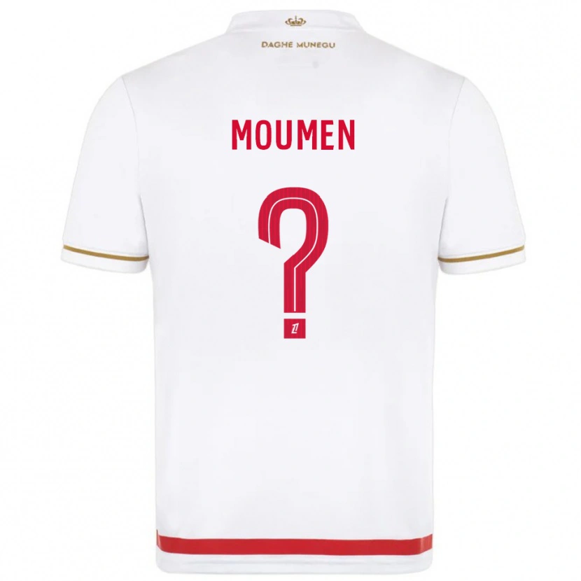 Danxen Dames Jebril Moumen #0 Rood Wit Thuisshirt Thuistenue 2025/26 T-Shirt