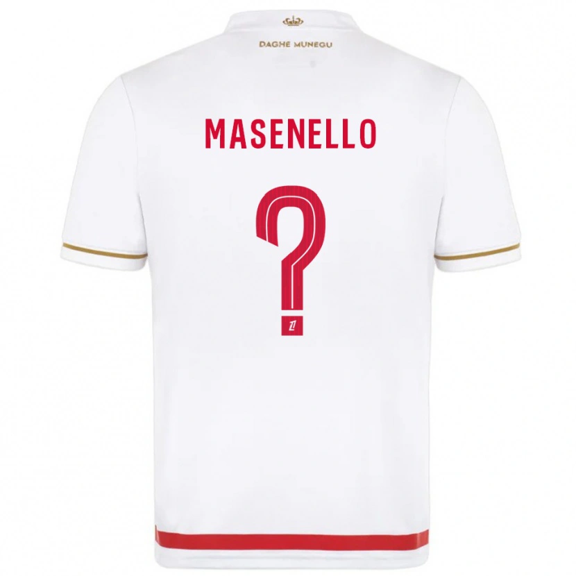 Danxen Dames Tristan Masenello #0 Rood Wit Thuisshirt Thuistenue 2025/26 T-Shirt