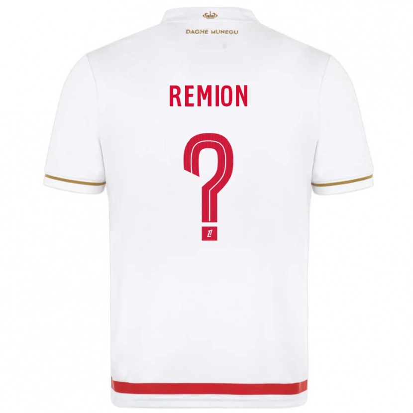 Danxen Dames Nathanaël Remion #0 Rood Wit Thuisshirt Thuistenue 2025/26 T-Shirt