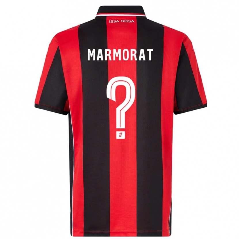 Danxen Dames Mathéo Marmorat #0 Rood Zwart Thuisshirt Thuistenue 2025/26 T-Shirt