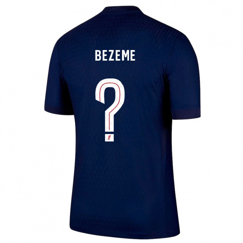 Danxen Dames Noa Bezeme #0 Marineblauw Rood Thuisshirt Thuistenue 2025/26 T-Shirt