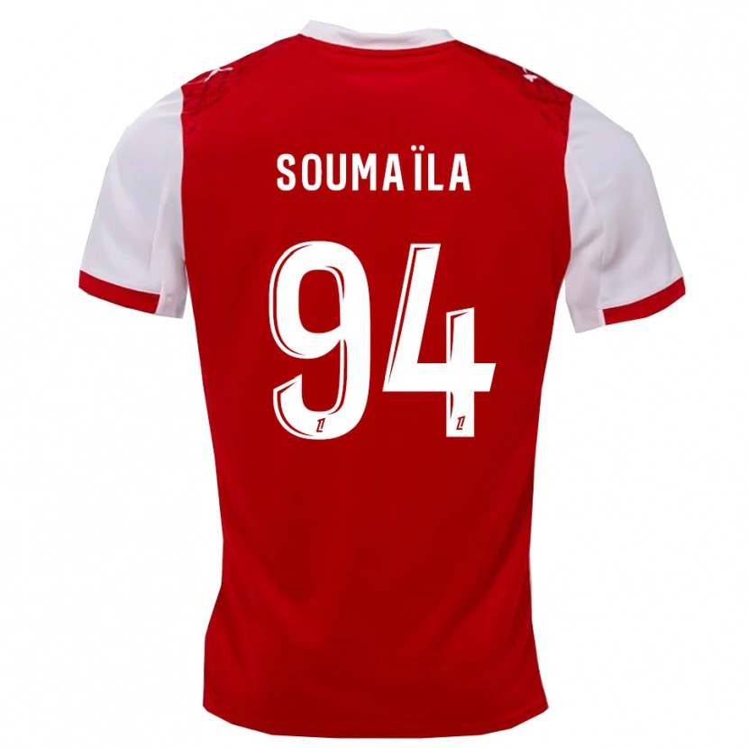 Danxen Dames Soumaïla Sylla #94 Rood Wit Thuisshirt Thuistenue 2025/26 T-Shirt