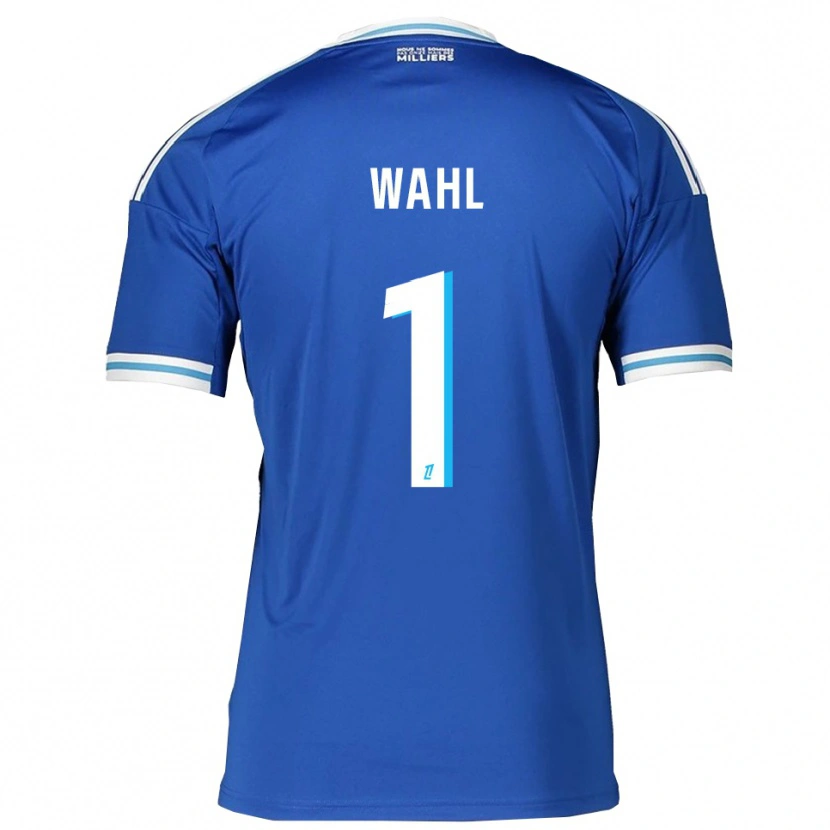 Danxen Dames Manon Wahl #1 Blauw Wit Thuisshirt Thuistenue 2025/26 T-Shirt