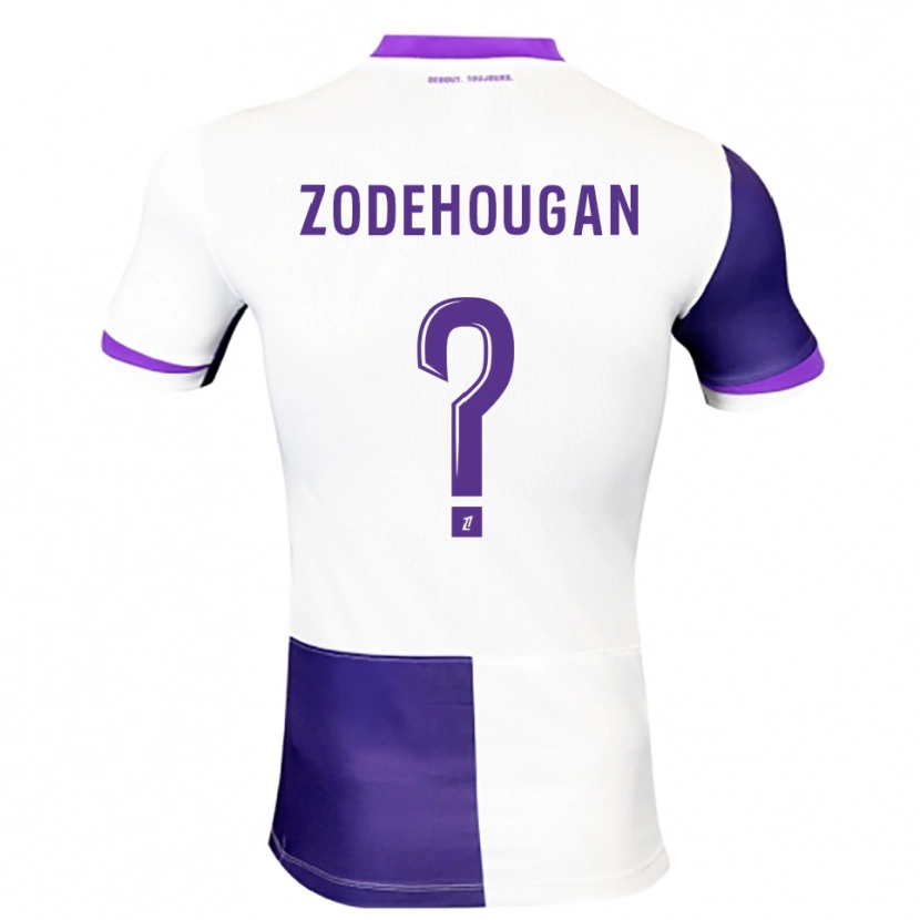 Danxen Dames Yanis Zodehougan #0 Paars Wit Thuisshirt Thuistenue 2025/26 T-Shirt