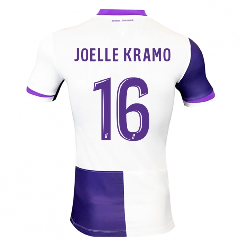 Danxen Dames Marie Joelle Kramo #16 Paars Wit Thuisshirt Thuistenue 2025/26 T-Shirt