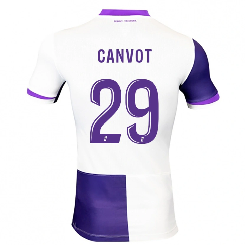 Danxen Dames Jaydee Canvot #29 Paars Wit Thuisshirt Thuistenue 2025/26 T-Shirt