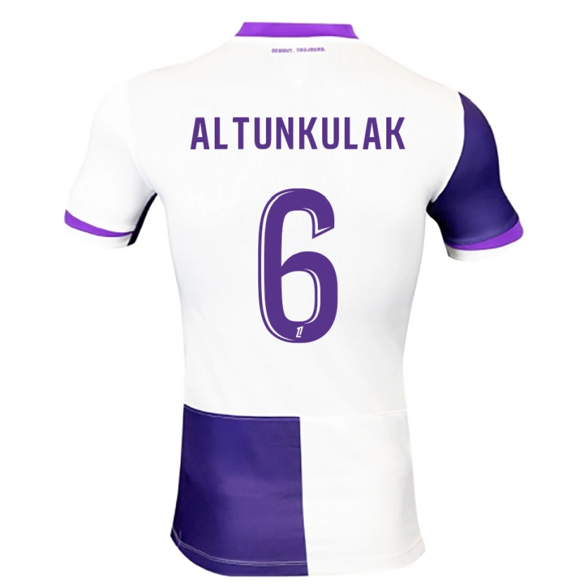 Danxen Dames Selen Altunkulak #6 Paars Wit Thuisshirt Thuistenue 2025/26 T-Shirt