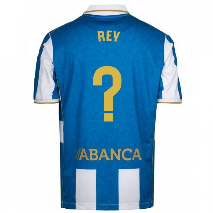 Danxen Dames José Rey #0 Wit Blauw Thuisshirt Thuistenue 2025/26 T-Shirt