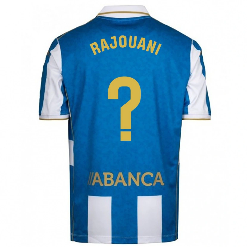 Danxen Dames Ayman Rajouani #0 Wit Blauw Thuisshirt Thuistenue 2025/26 T-Shirt
