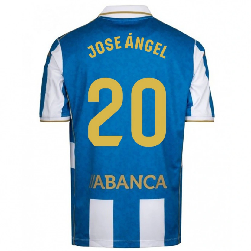 Danxen Dames José Ángel Jurado #20 Wit Blauw Thuisshirt Thuistenue 2025/26 T-Shirt