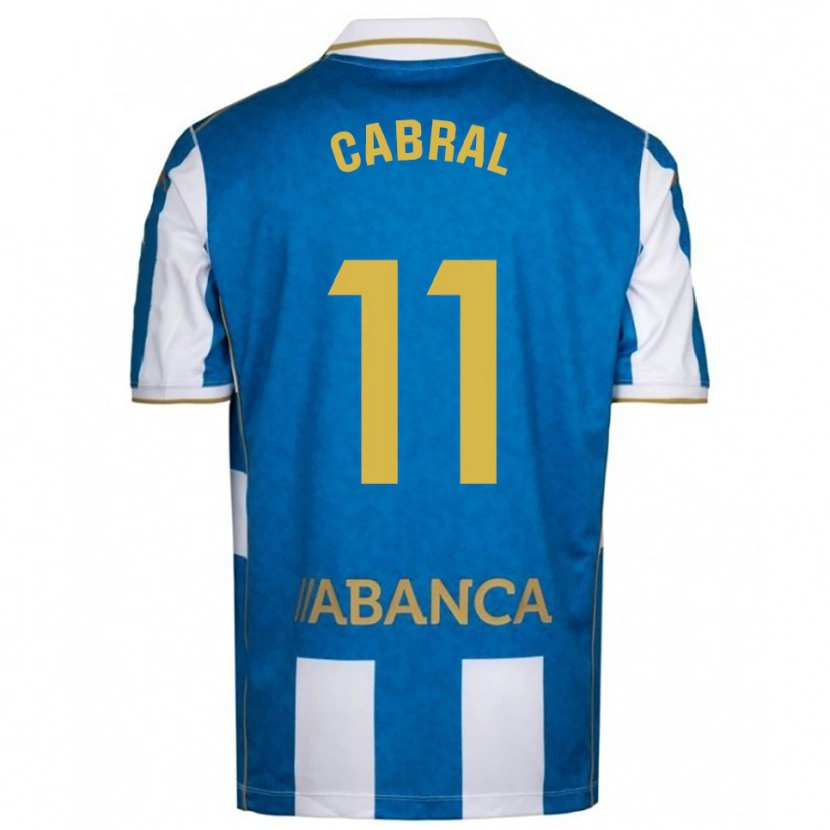 Danxen Dames Millene Cabral #11 Wit Blauw Thuisshirt Thuistenue 2025/26 T-Shirt