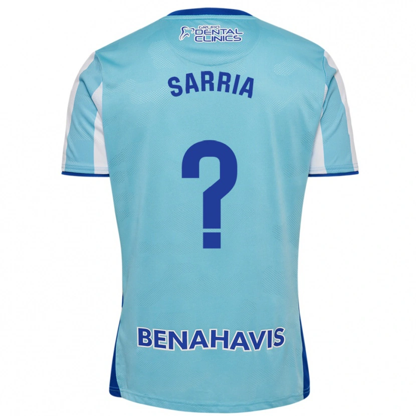 Danxen Dames Cristian Sarria #0 Hemelsblauw Wit Thuisshirt Thuistenue 2025/26 T-Shirt