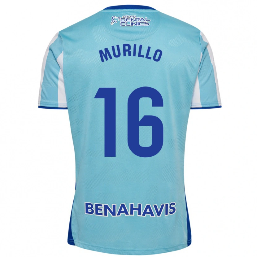 Danxen Dames Diego Murillo #16 Hemelsblauw Wit Thuisshirt Thuistenue 2025/26 T-Shirt
