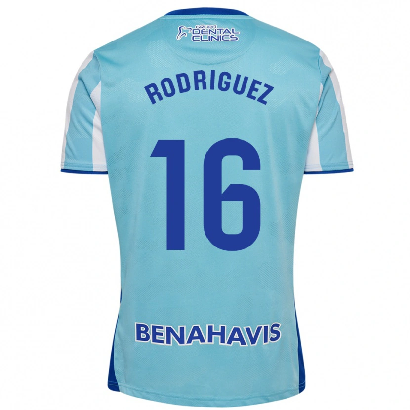 Danxen Dames Genaro Rodríguez #16 Hemelsblauw Wit Thuisshirt Thuistenue 2025/26 T-Shirt
